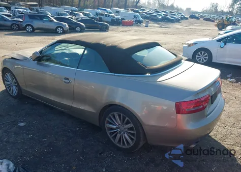 2010 Audi A5 2.0T Premium from USA, damaged, VIN WAUJFAFH5AN012765